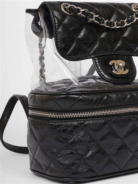 chanel backpack preloved|Chanel backpack ioffer.